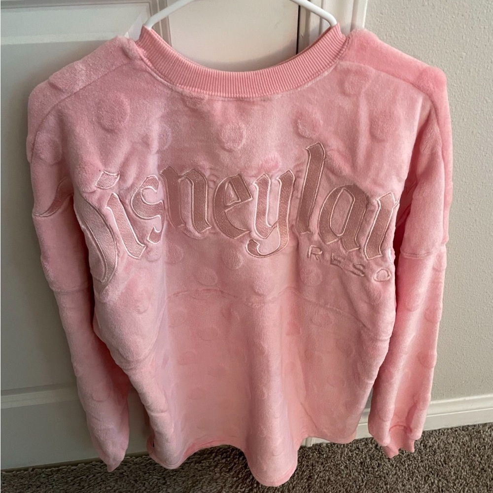DISNEYLAND PINK CREWNECK SWEATER